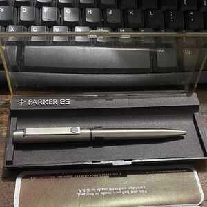 Vintage 1985 MK1 Parker 25 Stainless Steel Pen